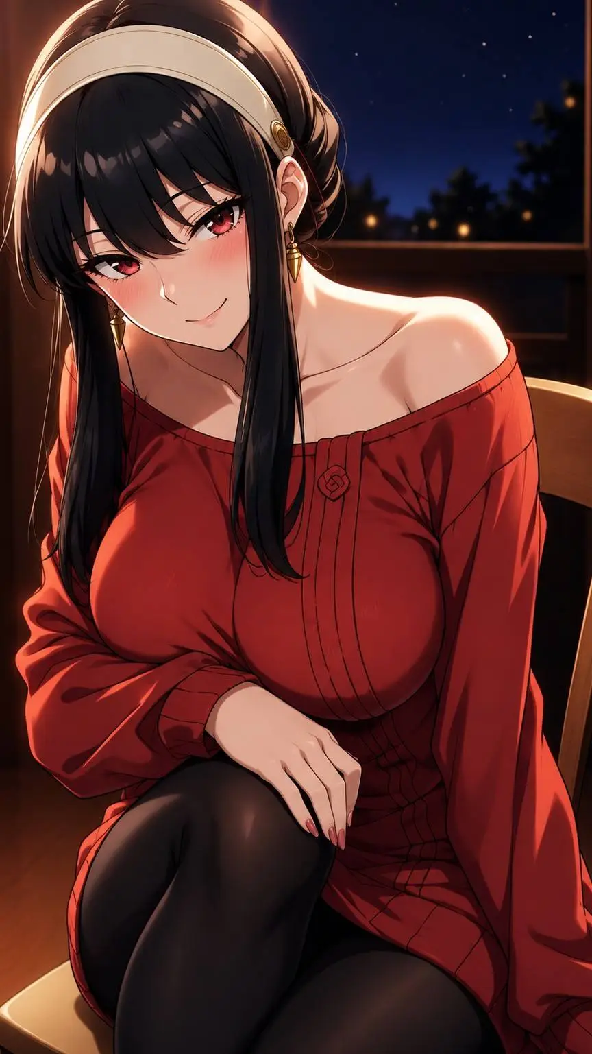 ai character: Yor forger background