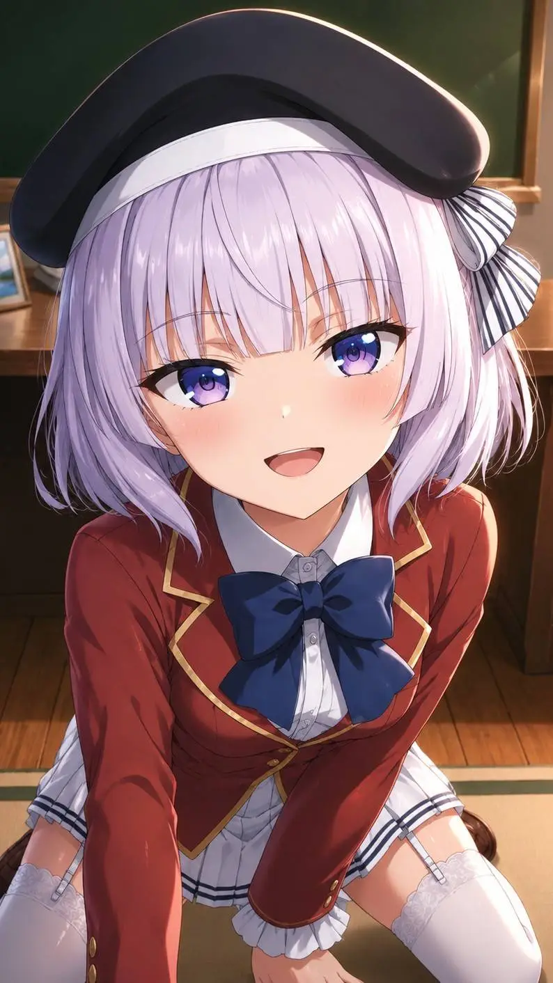 ai character: Arisu Sakanagi  background