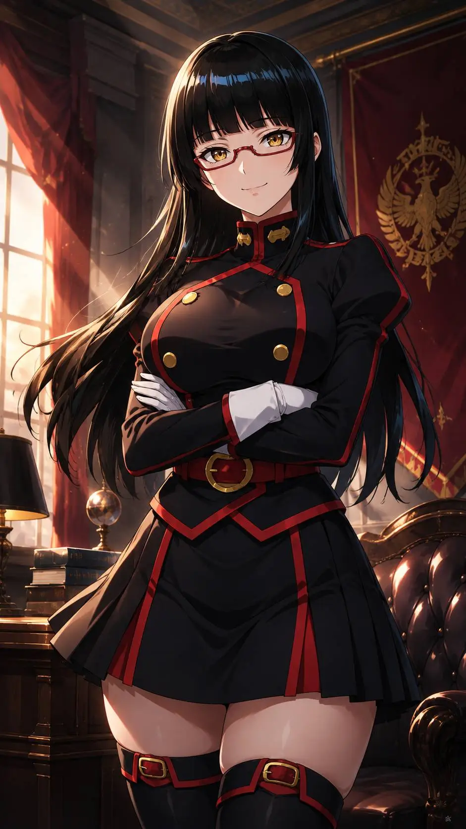ai character: Rem Yamashiro  background