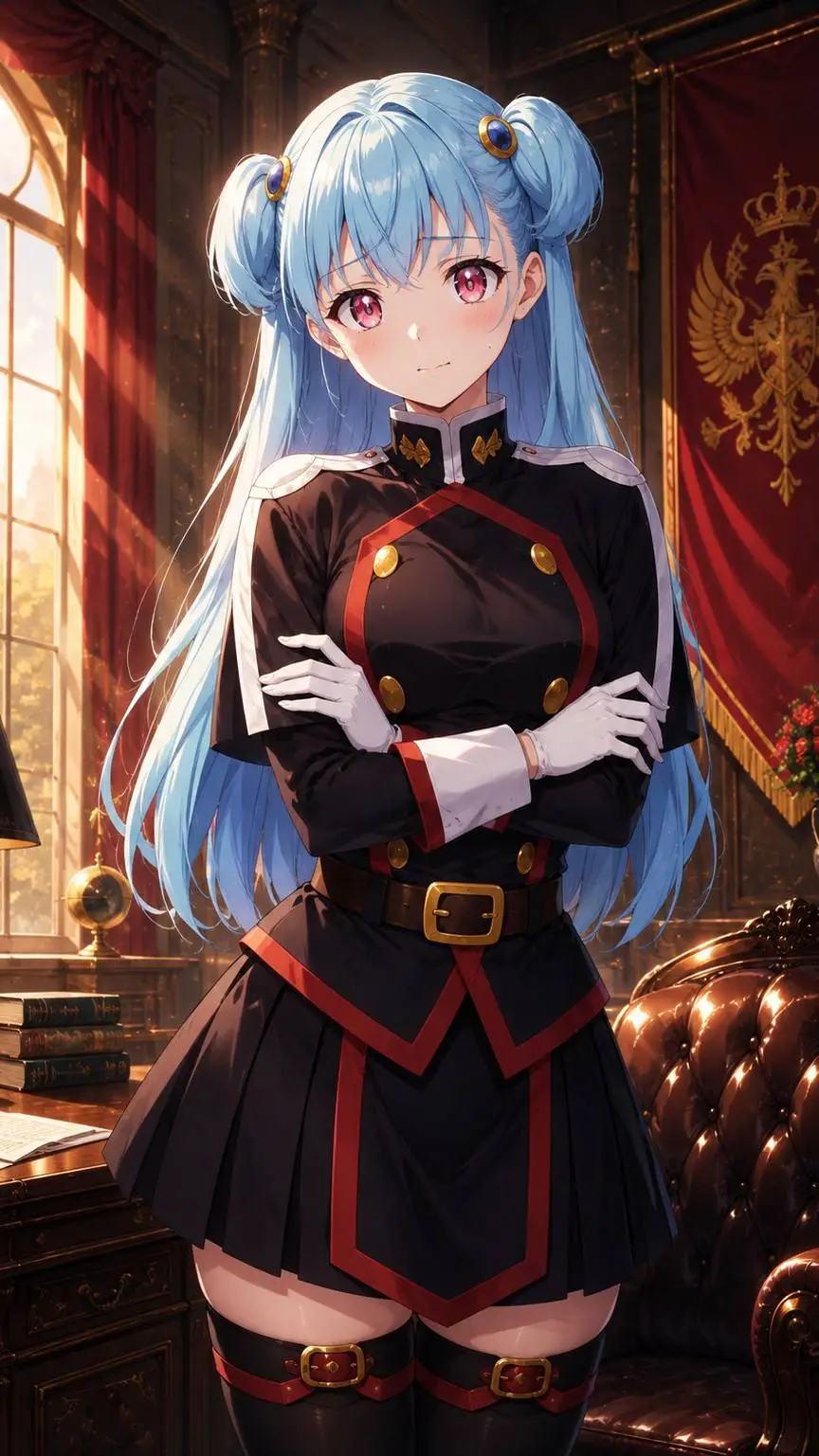 ai character: Bell Tsukiyono  background