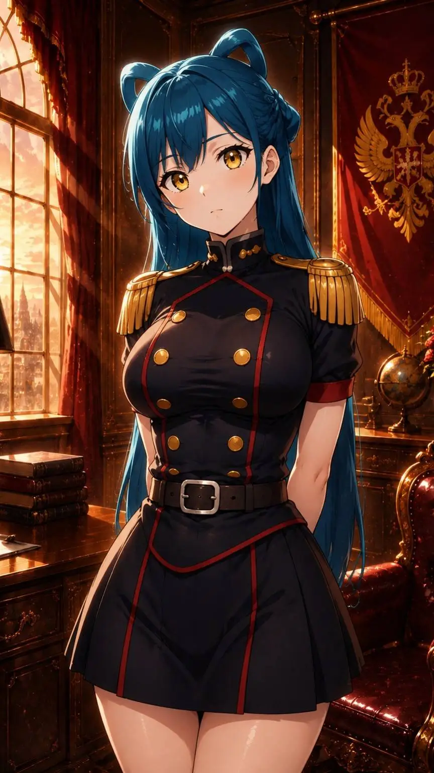ai character: Himari Azuma background