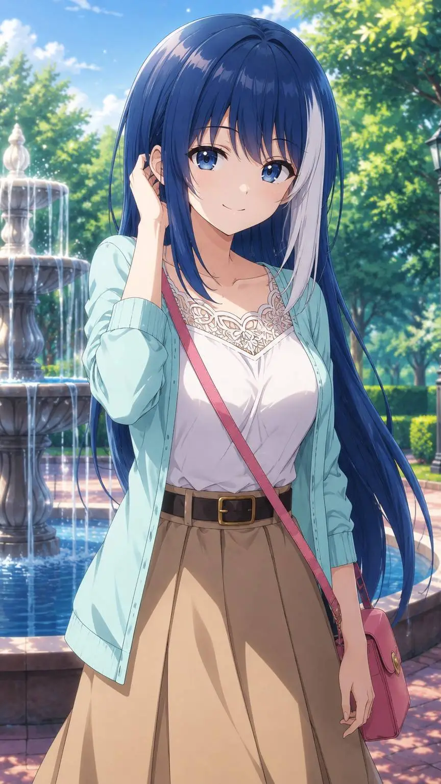 ai character: Mutsumi Yozakura background