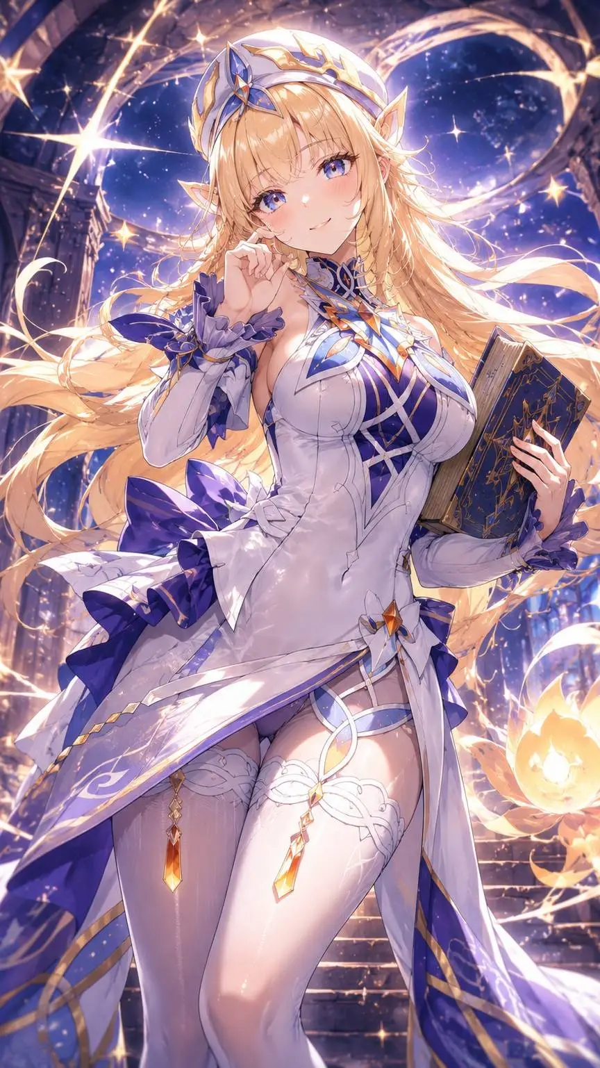 ai character: Nicole  background