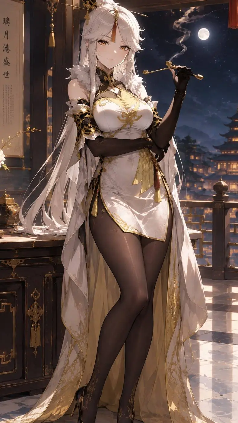 ai character: Ningguang background