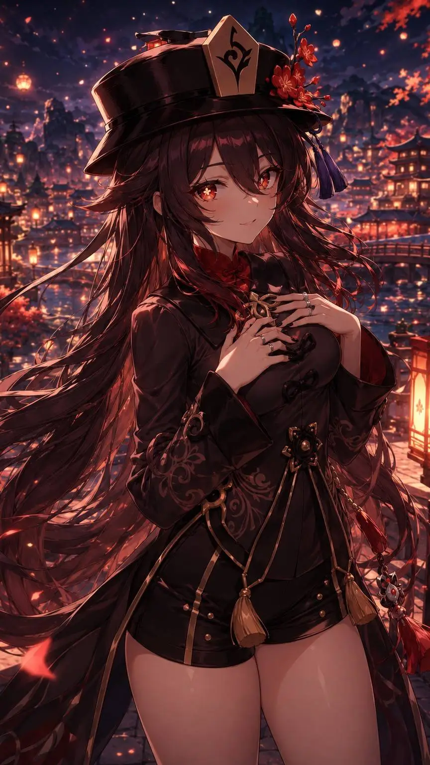 ai character: Hu tao background