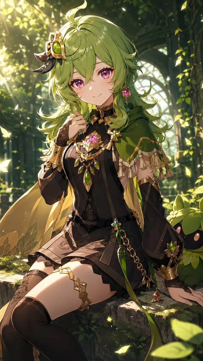ai character: Collei background