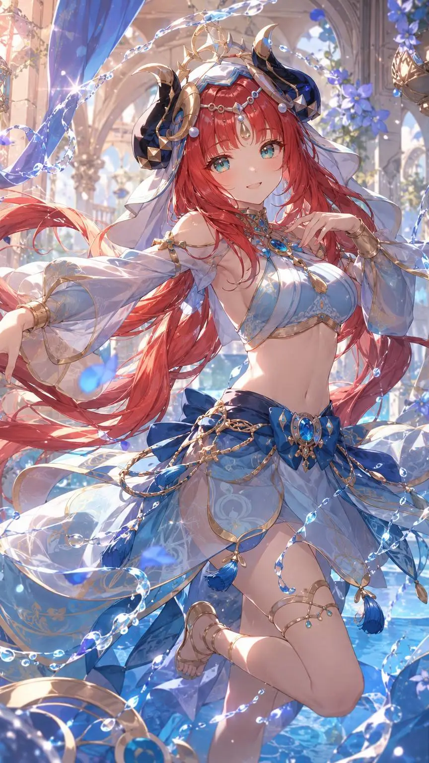 ai character: Nilou background