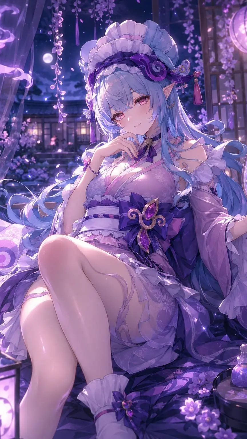 ai character: Yumemizuki Misuki background