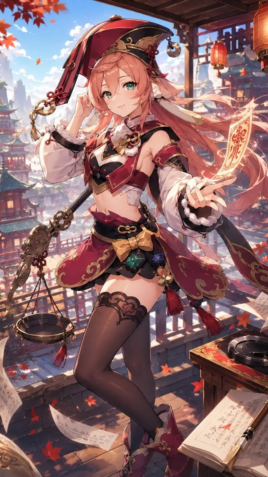 ai character: Yanfei background
