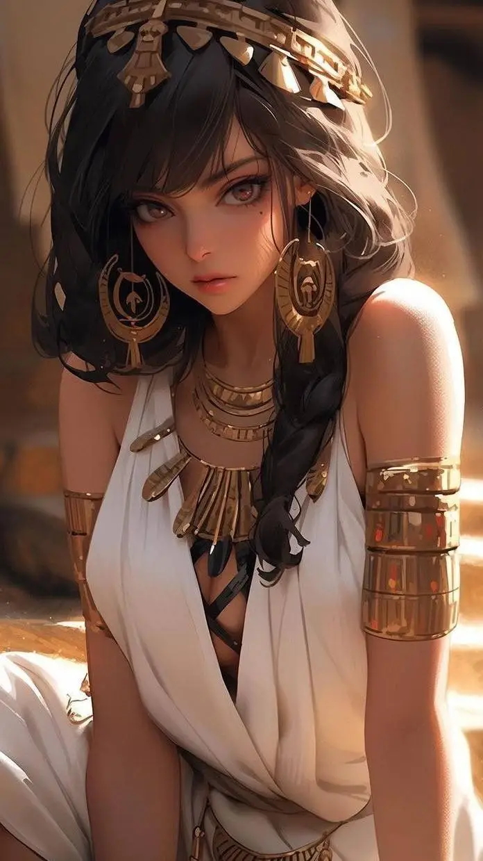 ai character: Cleopatra background