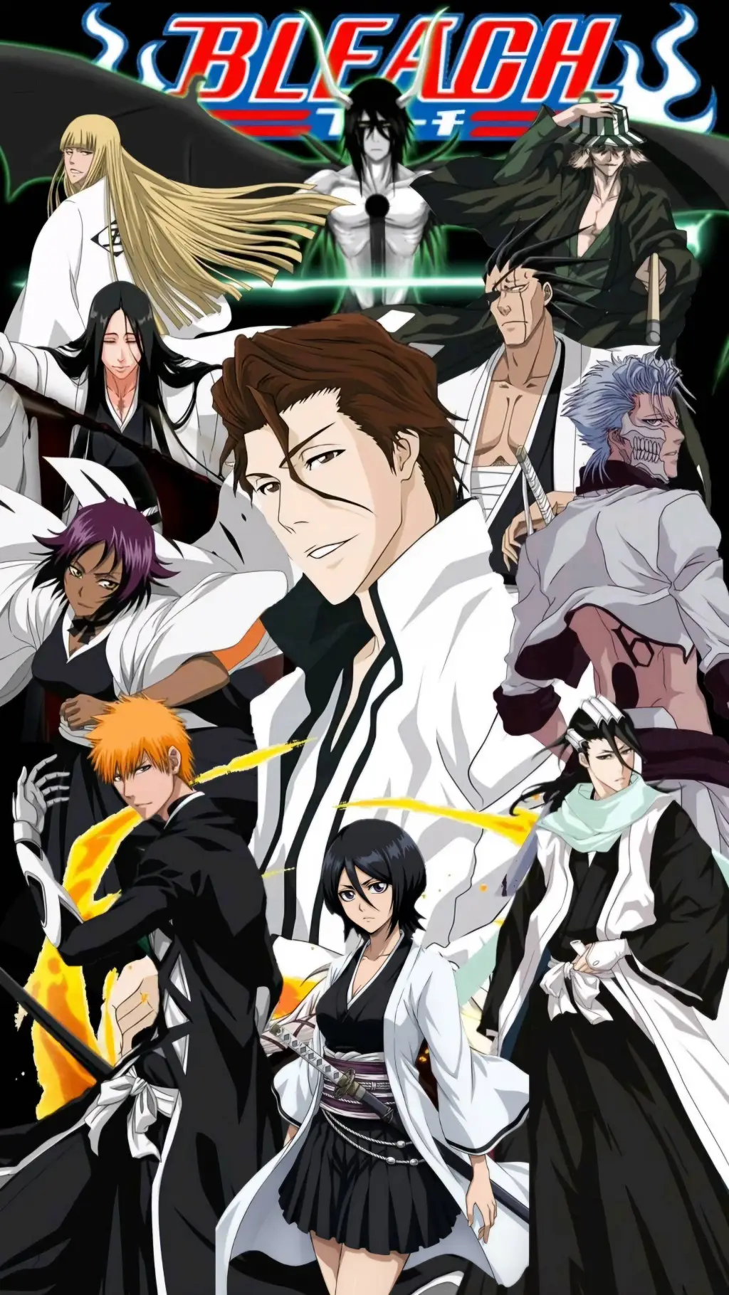 ai character: BLEACH background