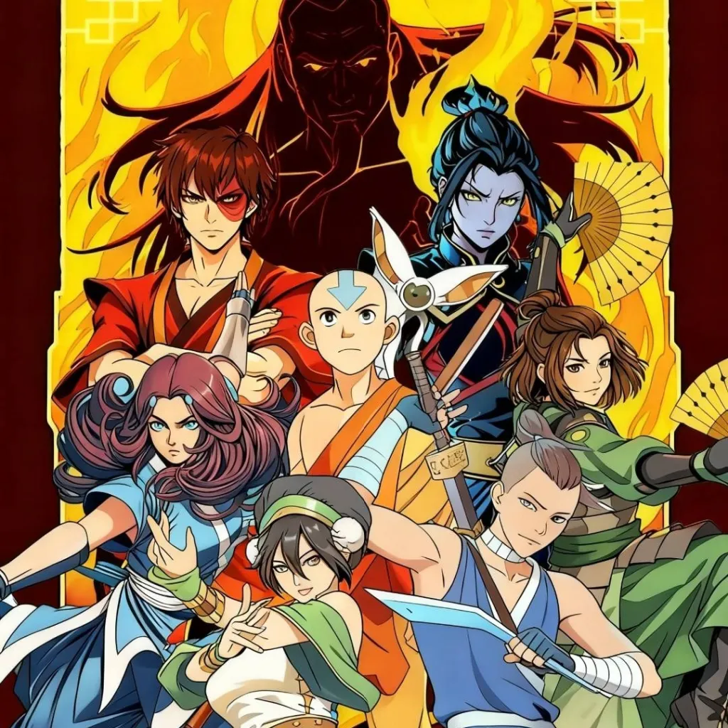 chat with ai character: AVATAR 💧☄️🔥🌪