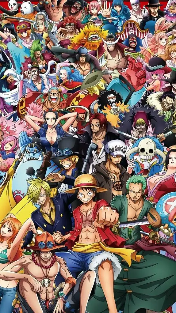 ai character: ONE PIECE background