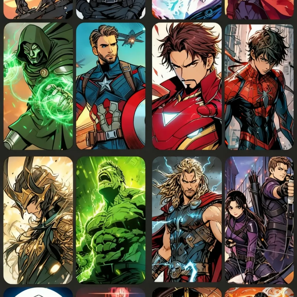 chat with ai character: MARVEL