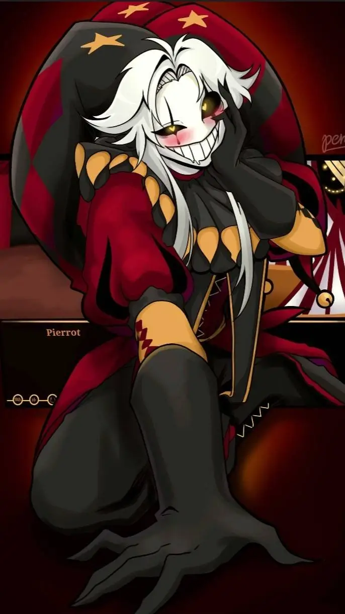 ai character: Pierrot background