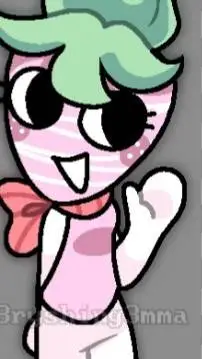 ai character: pretty background