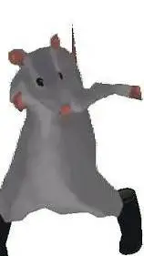 ai character: Rat Dance Boy. background