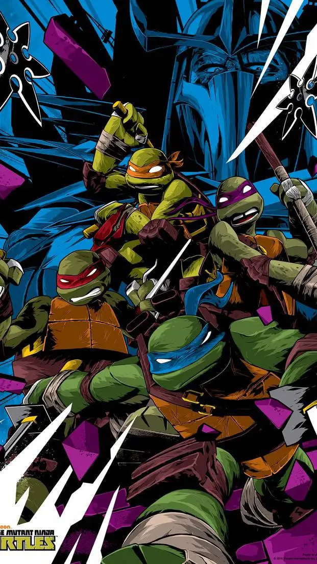 ai character: TMNT background