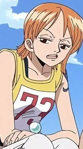 ai character: Nami  background