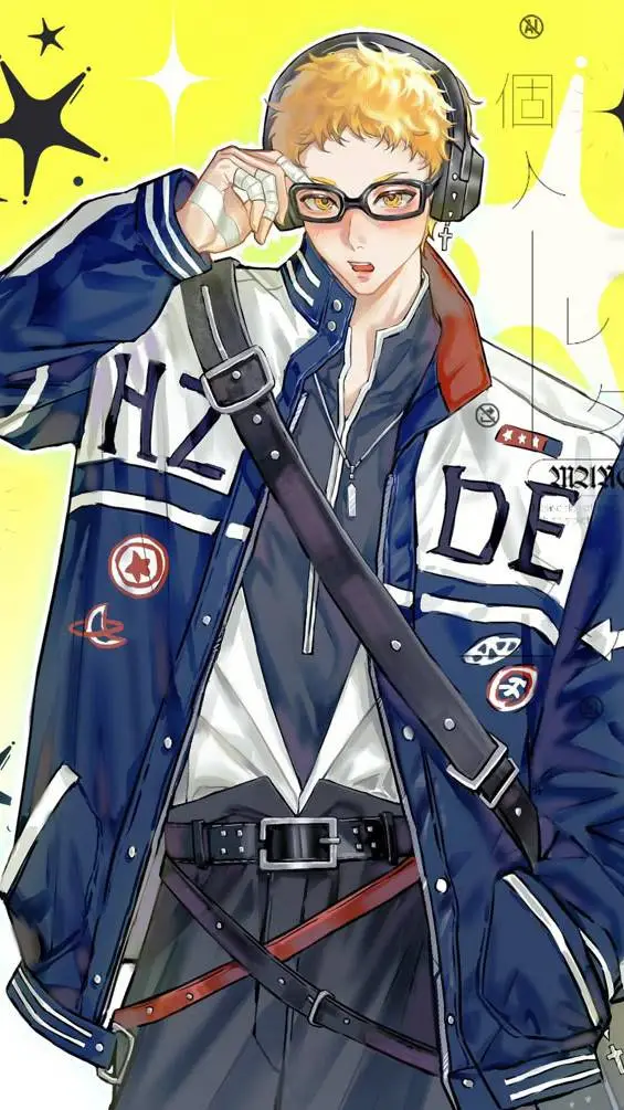 ai character: Tsukishima Kei background