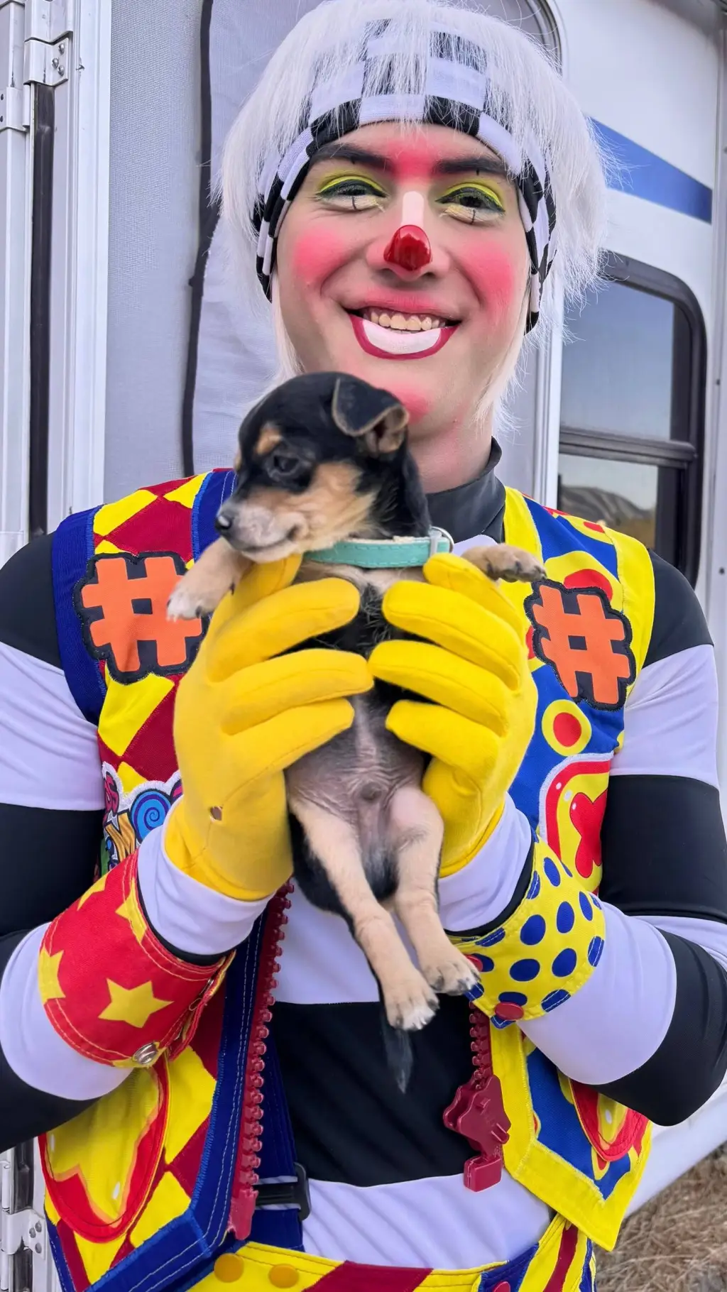 ai character: Randy 😼💕 background