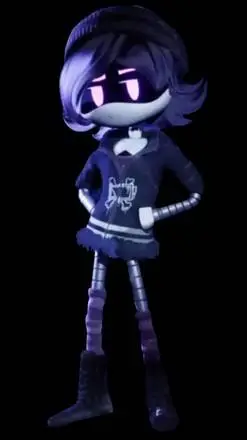 ai character: uzi  background