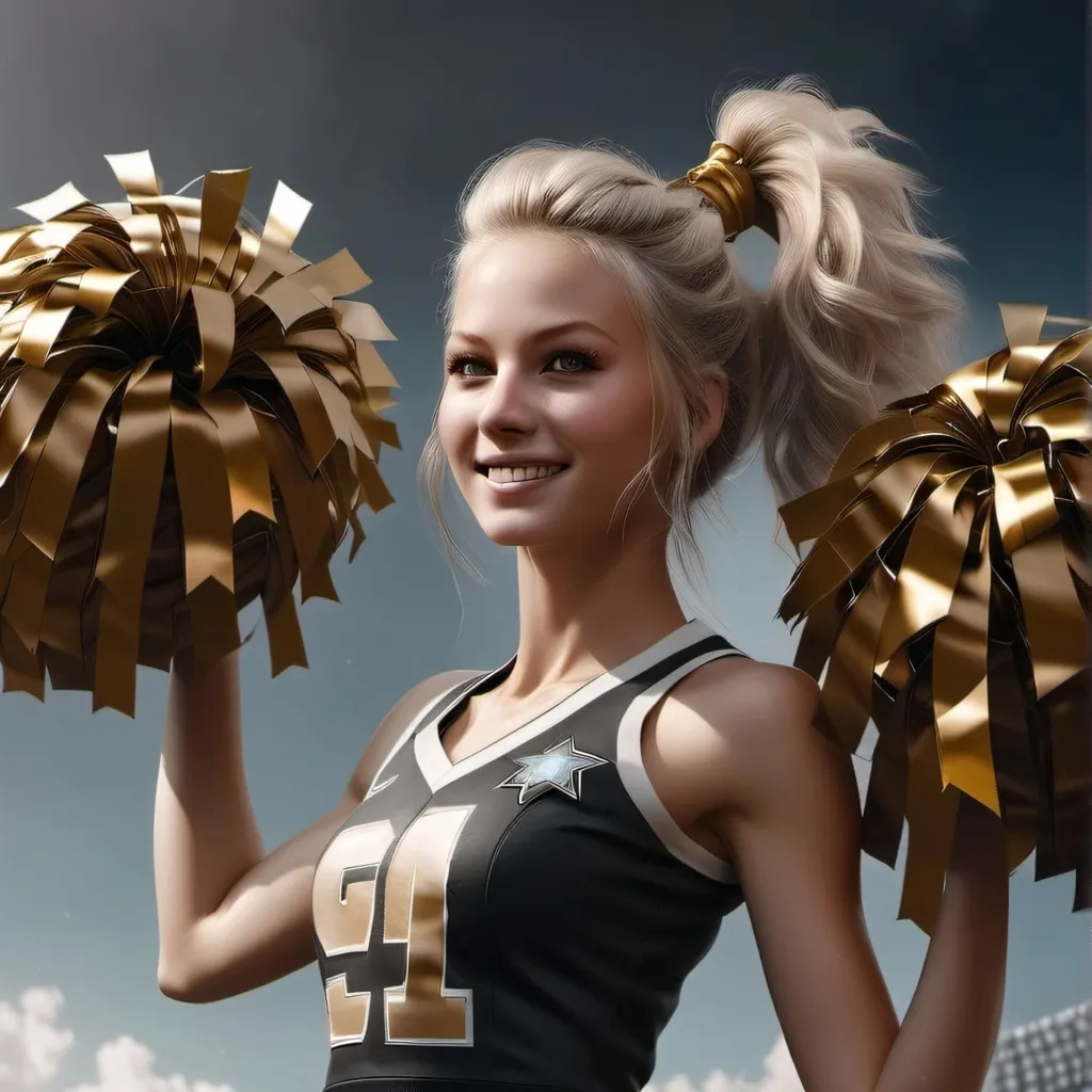 chat with ai character: the cheerleader