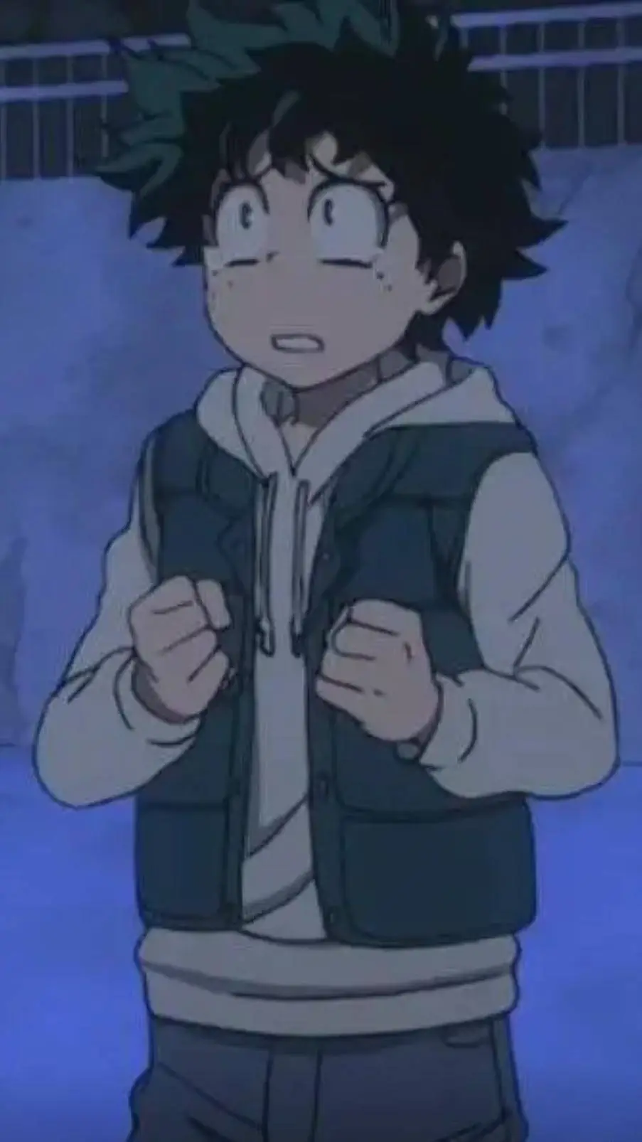 ai character: middle school deku background