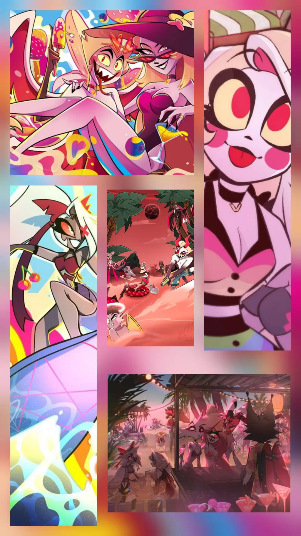 ai character: HH la playa😎✨🏝 background