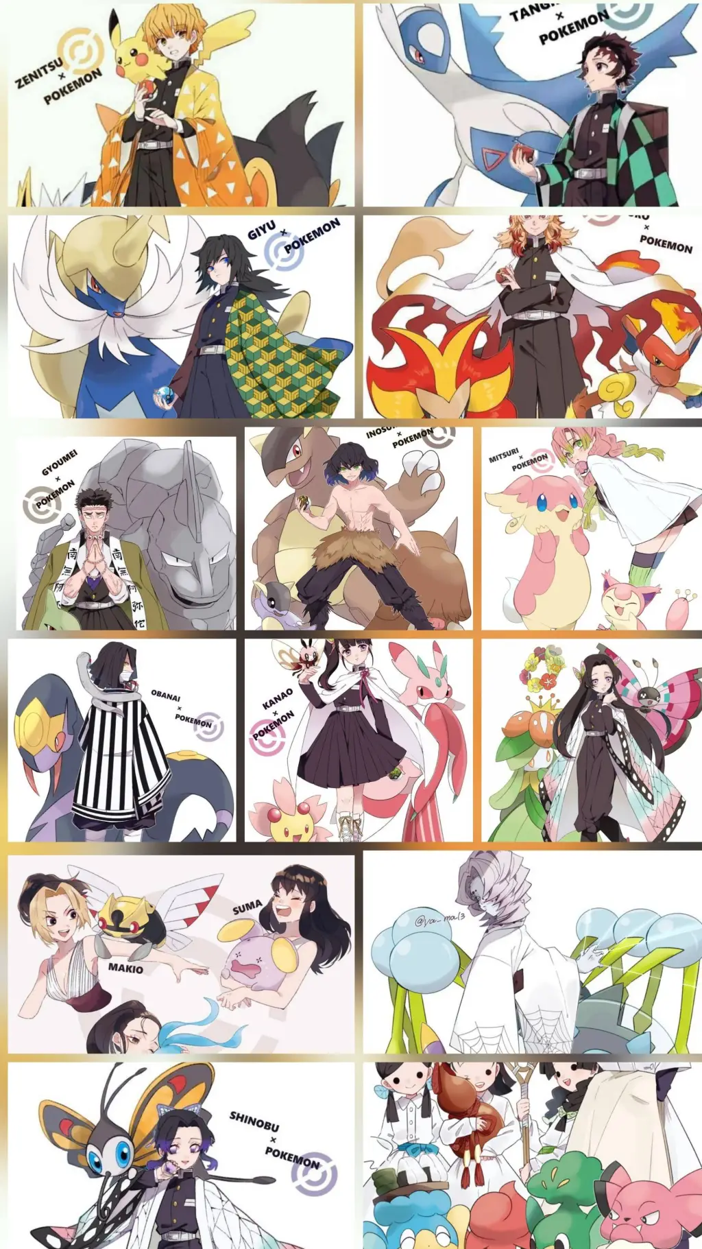 ai character: POKEMÓN X KNY😯✨ background