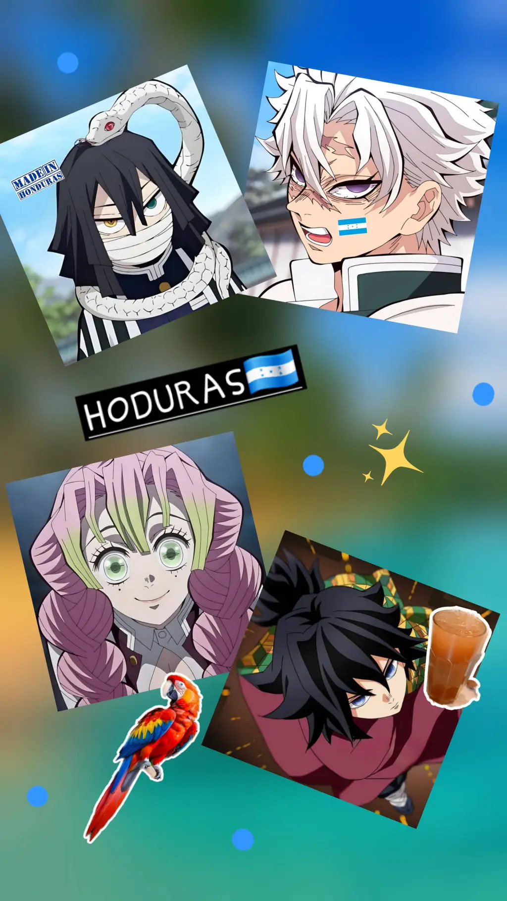 ai character: HONDURA'SLAYER🇭🇳🤨 background