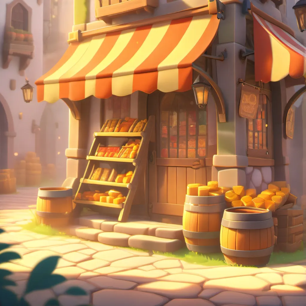 chat with ai character: Tu tienda medieval