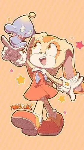 ai character: cream background