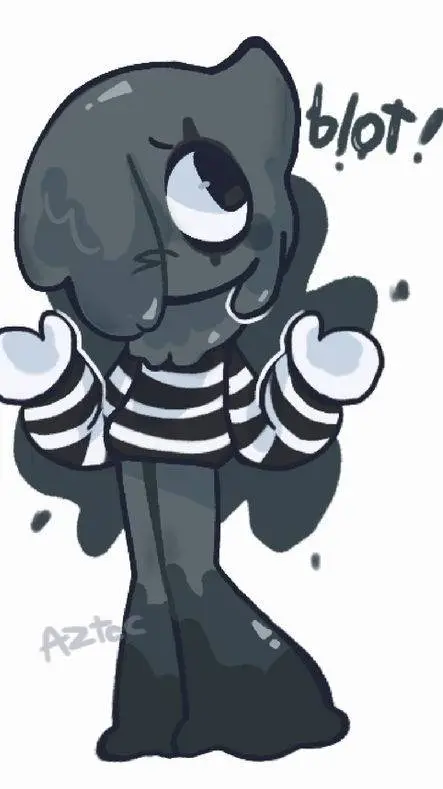 ai character: blot enfermo   background