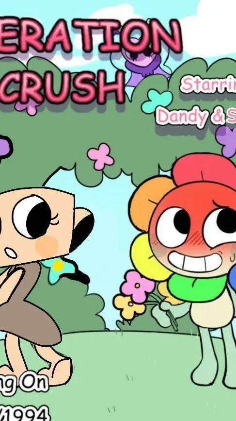 ai character: Dandy x shelly  background
