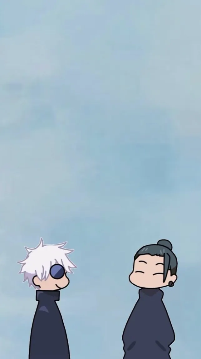 ai character: Gojo and geto background