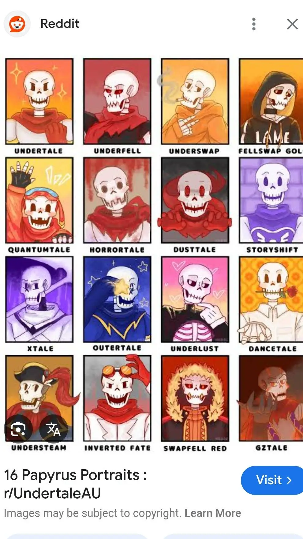 ai character: under papyrus background