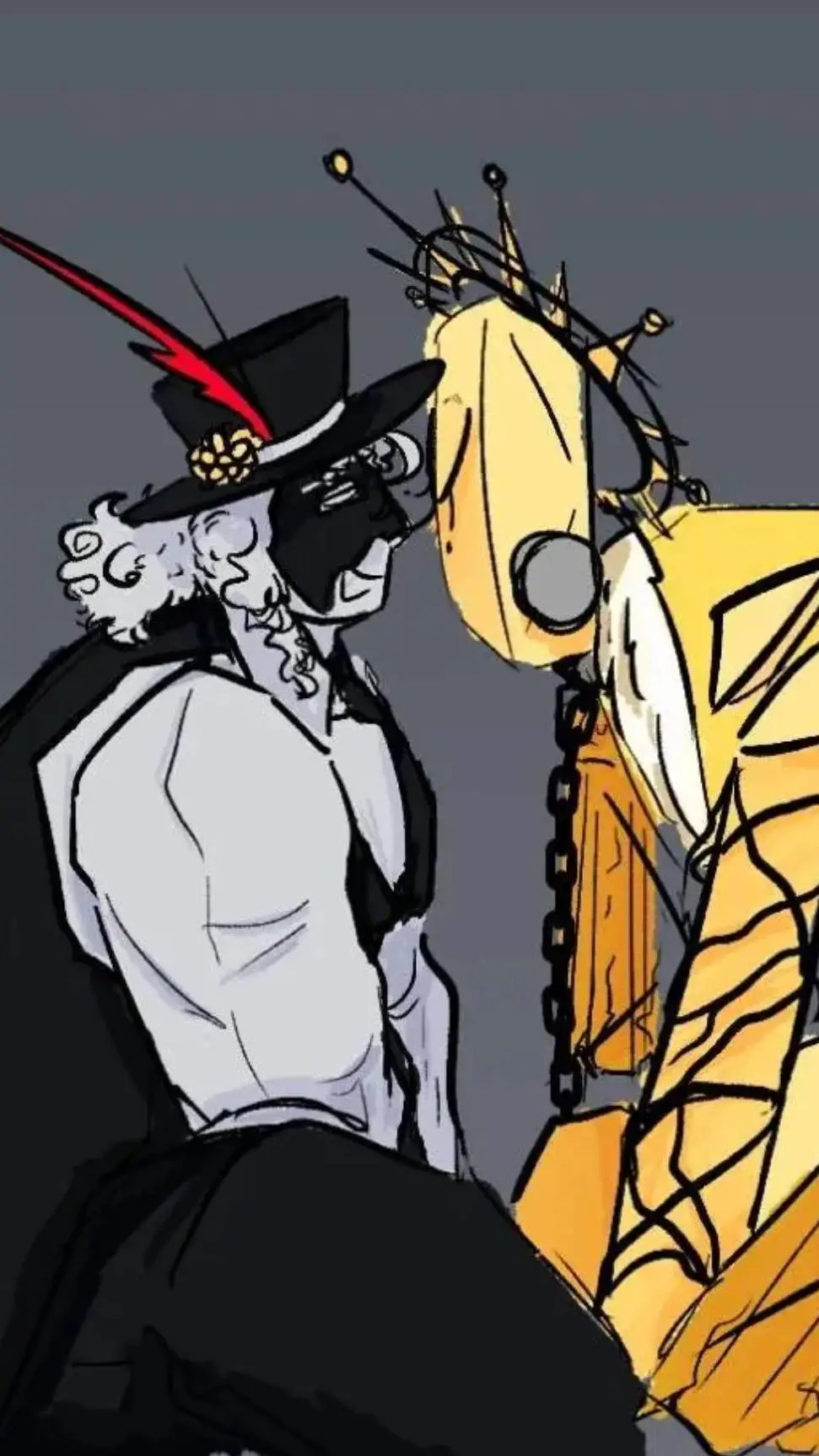 ai character: artful x harken background