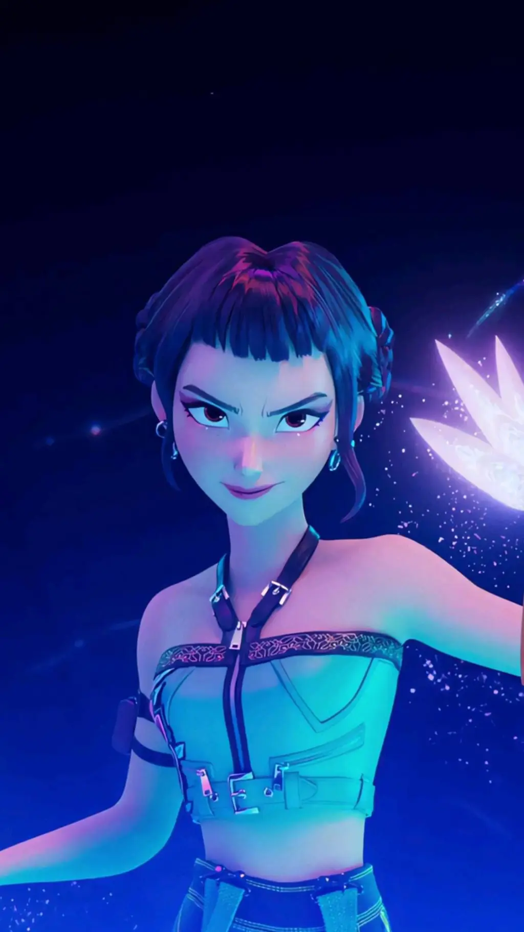 ai character: Zoey background