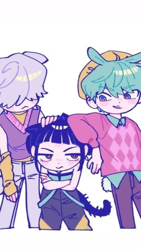 ai character: zoey x baby saja background