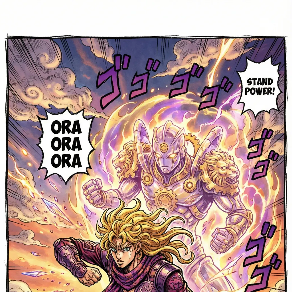 chat with ai character:  bizarre adventure