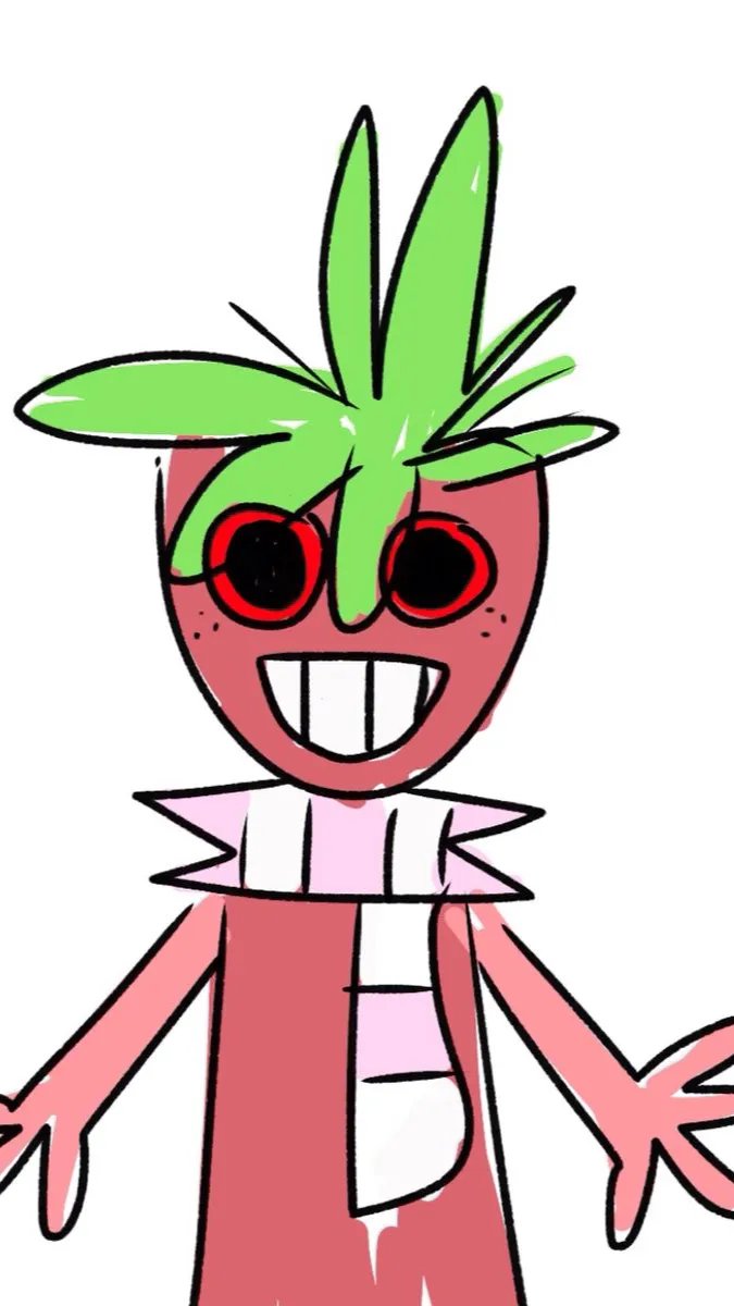 ai character: SPROUT.. background