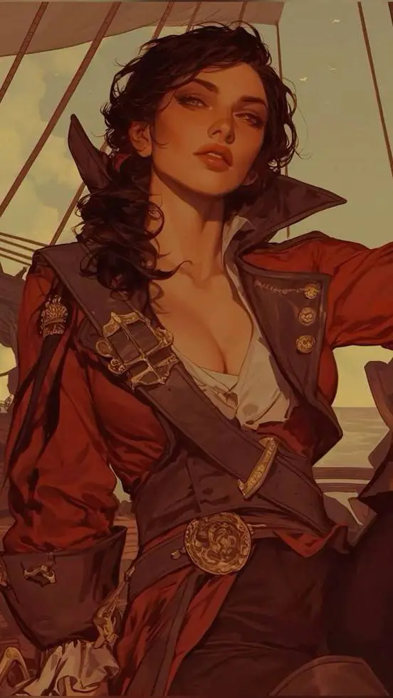 ai character: Capitã Navina background