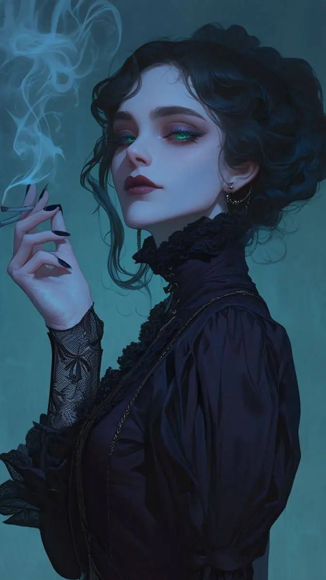 ai character: Lady Verônica background
