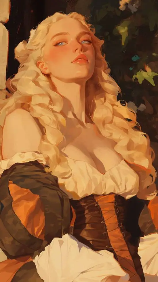 ai character: Gina, A Garçonete  background