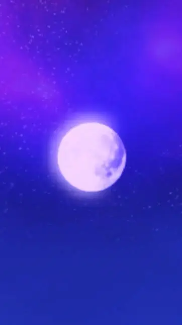 ai character: Beautiful Moon background