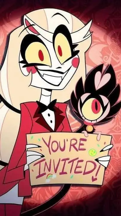 ai character: HH/valentines day! background