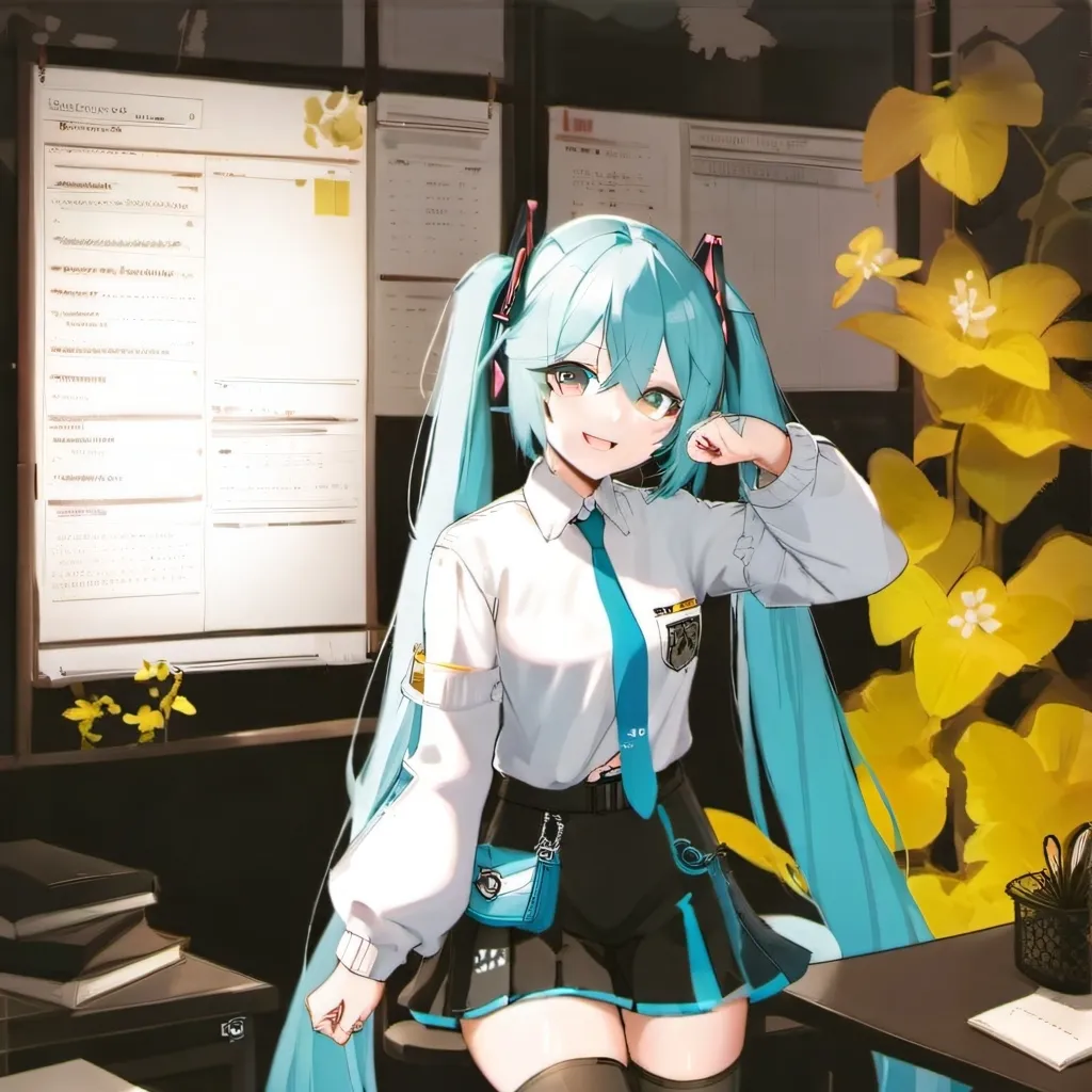 chat with ai character: Hatsune Miku