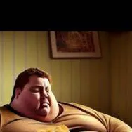 chat with ai character: fat 