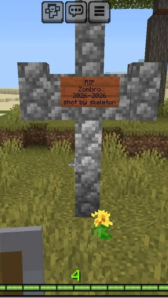 ai character: Zombros death  background